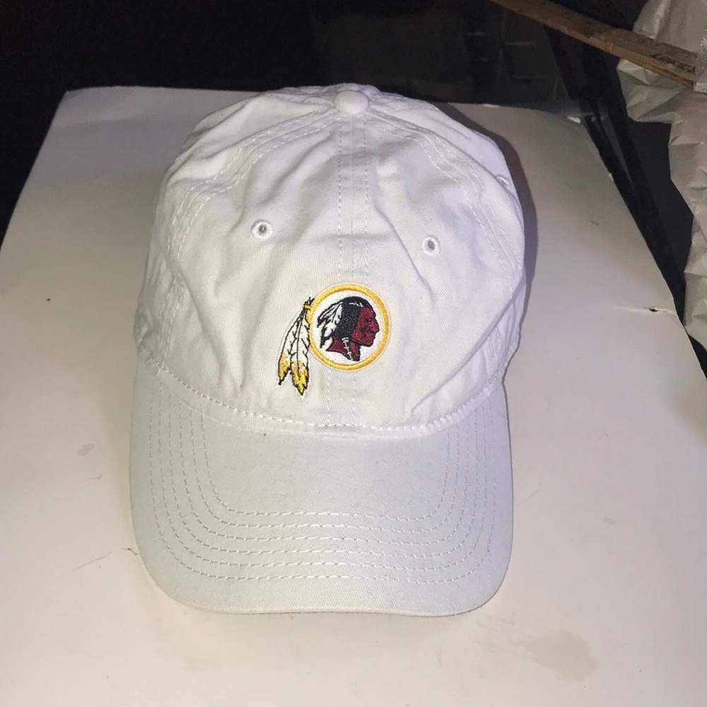 White Unisex NFL Redskins Cap